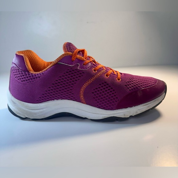 Vionic Shoes - Vionic Women's Purple and Orange Athletic Lace-up Comfort walking shoes  Size 8